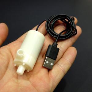 4~6볼트 미니 수중 펌프/모터 수족관 어항 에어 기포 발생기 물레방아 흐르는물 만들기