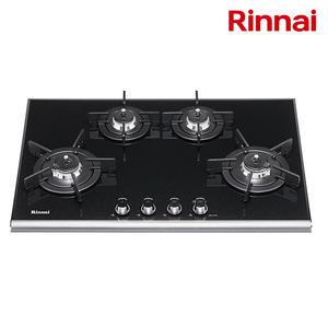 [린나이] RBR-P4400 빌트인 와이드 4구 가스렌지 블랙펄 크리스탈
