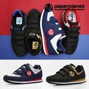 [무료배송][P-Planes][빅사이즈] 국내산 남녀 벨크로 스웨이드 운동화 워킹화