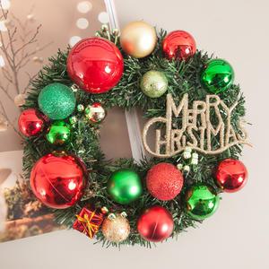 완제품 고급 크리스마스트리 리스 가랜드 장식 소품