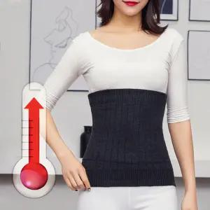 아일렌 허리 보온 복대 배 따뜻하게 슬림핏 캐시미어 방한 배워머