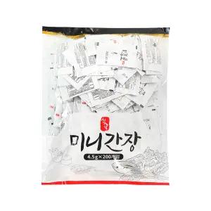 신슈 미니간장 4.5g 1팩 봉지 일회용간장