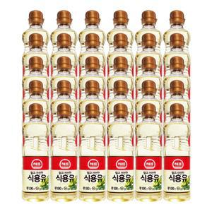 해표 맑고 신선한 콩 식용유 대두유 0.5L X 30개