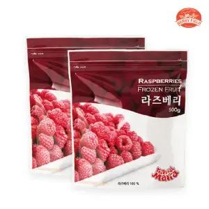 냉동 라즈베리 칠레산 500g X 2개 베리필드샵