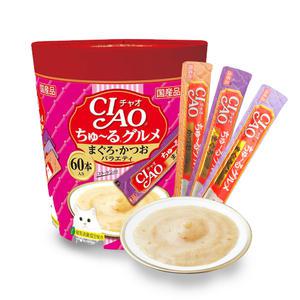 챠오츄르 참치+가다랑어 버라이어티(14g x 60개입) SC-222