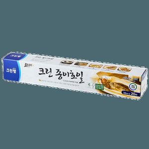 크린랩 크린 종이호일 33cmx20m 1개 에어프라이어/오븐 쿠킹호일 유산지 기름종이 삼겹살/샌드위치 유선지