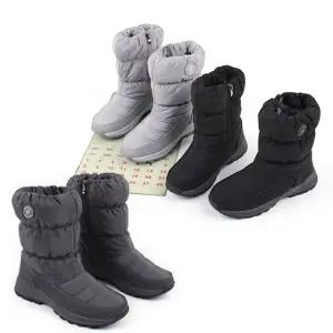 행텐 남녀공용 패딩부츠 털부츠 겨울 스키장 오토바이 배달 라이더 방한화 - HT-500패딩