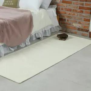 [리앤데코]셔닐 솔리드 생활방수 러그 카페트75x100cm