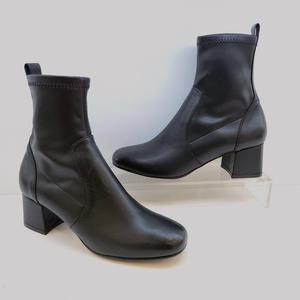 [소다] FLB025 LW10 소다 여성 삭스 스판 앵클부츠 5cm