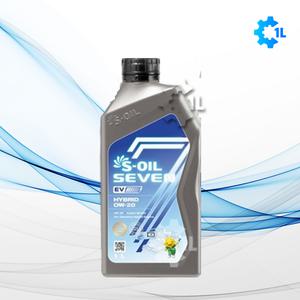 S-OIL 세븐EV 하이브리드 0w20 1L 고순도/고연비 엔진오일