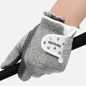 지맥스 핸즐 겨울 방한 여성용 골프장갑 양손 GHG19007 동계용 스포츠 방한장갑