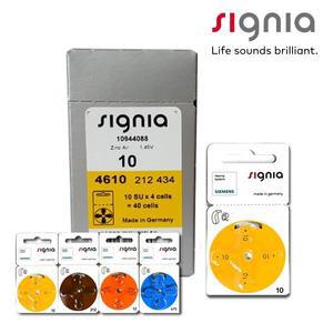 보청기 배터리 시그니아 40알 지멘스 타브랜드 공용사용 밧데리 건전지