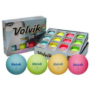 볼빅 비비드 라이트 골프공 3피스, 4색, 1개
