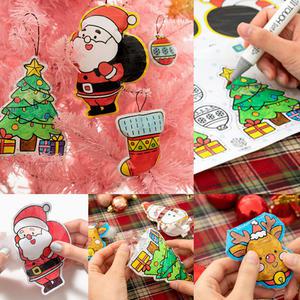 [문구티쳐] 민화샵 크리스마스 종이 스퀴시 만들기 diy 스트레스볼 오너먼트