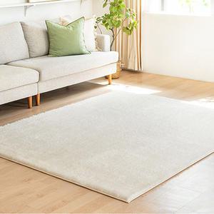 웰러그 고밀도 로맨스 장모 러그 워셔블 카페트 크림, 27mm, 200x300, 1개