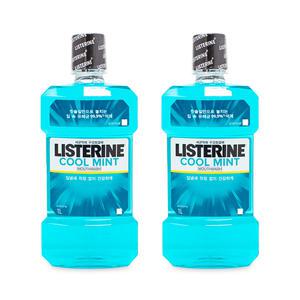 리스테린 구강청결제 쿨민트 1000ml X 2개