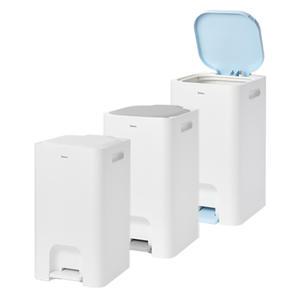 시스맥스 페달형 휴지통 20L 쓰레기통 사무용