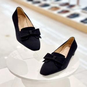 [미셸by탠디] 미셸 by 탠디 여성 리본로퍼 4cm단화 123035BK