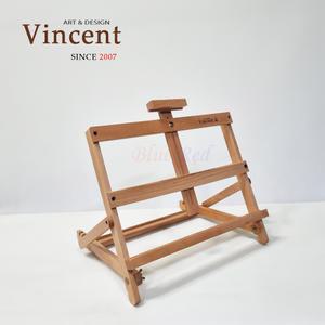 빈센트 테이블이젤 VC-T300(B타입) 접이식 책상이젤 탁상용 책상용 원목 그림받침대