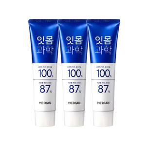 메디안 잇몸과학 치약 클린민트 120g 3입 /시린이