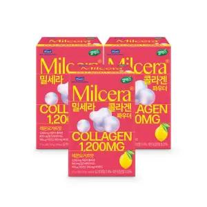 [본사직영]셀렉스 밀세라 콜라겐 파우더 스틱[2.7gX28포] 3박스