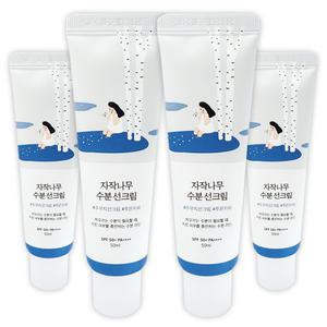라운드랩 자작나무 수분 선크림 50ml 4개