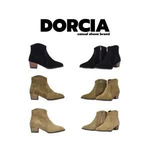 [도르시아] DORCIA 역시즌세일 천연가죽 웨스턴 누벅 기모 디커부츠 DR008