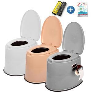 KJP홈스월드 이동식 변기 폰거치형 휴대용 캠핑용 접이식 좌변기 간이 화장실 요강