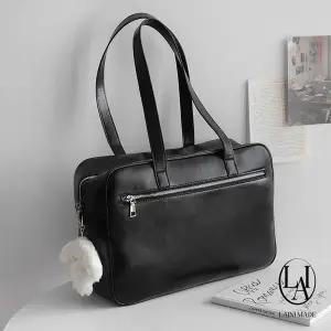[하프클럽/라이니]자체제작 스퀘어 노트북 보부상 빅 숄더백 lm-7050c