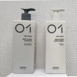 아모스 프로베이직 딥클린 샴푸/컨디셔너 1000ml 택1
