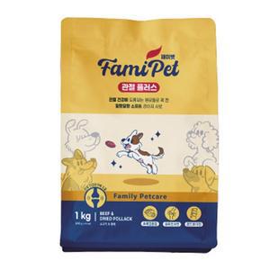 [에스이랜드]패미펫 관절 플러스 강아지 사료 1kg