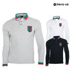 보스케 남자 봄 가을 골프웨어 골프 카라티 긴팔 티셔츠 T190910