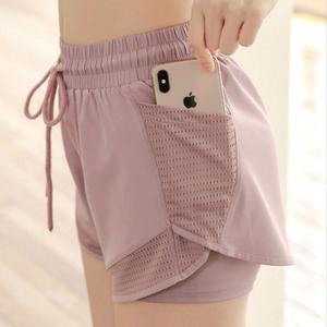 여름 시원한 레깅스 반바지 일체형 여성 필라테스 운동 숏팬츠