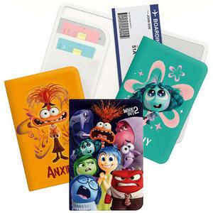 픽사 인사이드아웃2 해킹방지 RFID 차단 보딩패스 카드수납 여권 케이스