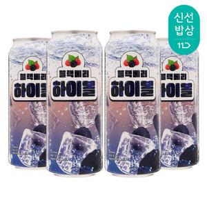 [품질보장] 파머스맥주 블랙베리 하이볼 8.5도 500ml x 4병 수제맥주