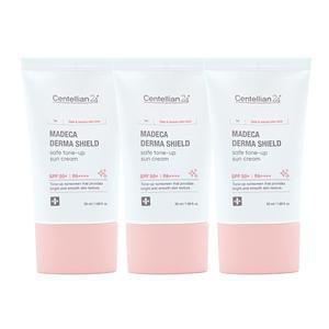 센텔리안24 마데카 더마 쉴드 세이프 톤업 선크림 50ml (SPF50+) 3개