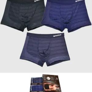 (오마샤리프) 통기성이 뛰어난 세련된 스트라이프 남성 드로즈 3매입/남자/사각/팬티/속옷/드로우즈/선물