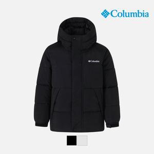 [컬럼비아]키즈 심플 숏 패딩 자켓_블랙 (C54-YKD303)