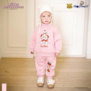 [몰리멜리] [미코캐릭터즈]산타라떼반폴라융기모상하복