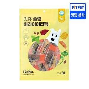 잇츄 슬림 버라이어티팩 9g x 30개 강아지 덴탈껌 간식 맛보기