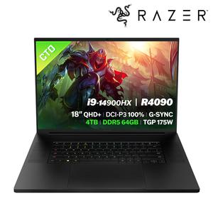Razer 노트북 Blade 18 14Gen R4090 QHD 인텔 i9 / 램64G / NVMe SSD 4T / 윈11홈 CTO