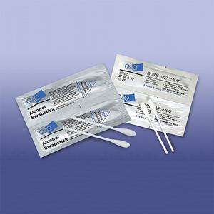 알콜스틱 2p(50팩입) 에탄올 일회용 소독 면봉 살균 소독제 알코올