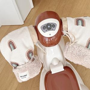 킥보드 핸드 워머 자전거 장갑 어린이 겨울 방한 씽씽이 글러브 20x24cm