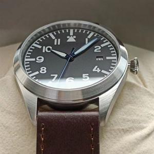 남자 여성 손목 시계 파일럿 에비에이터 자동 Reloj Flieger 타입 B A 기계식 Piloto Aviador Fliegheruhr