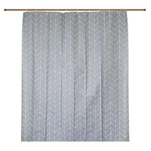 [셀러허브 패션][JHP9ST06_51CW]방수 욕실커튼 그레이 중형 샤워가림막