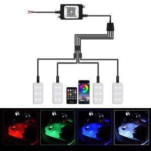 [비상] 블루투스 엠비언트 소리반응 자동차 LED 풋등3세대