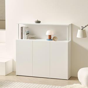 아씨방가구 크로크 모듈 다용도 높은 3단 선반 수납장 1200