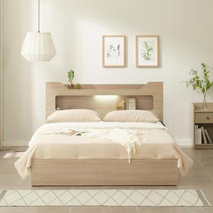 하포스 E0 3단 멀티 서랍 침대 프레임 S SS D Q (LED헤드, 매트선택)