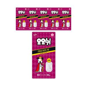 요요쉬 배변패드 플로럴와인 프리미엄 소형 50매, 6개