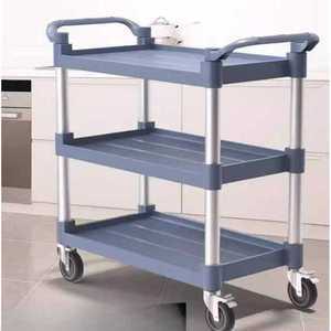 3단 식사 카트 이동식 서빙카 운반카 배식카트 트롤리